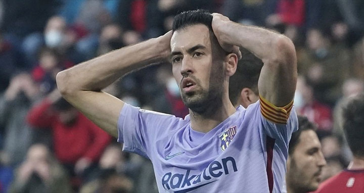 ওসাসুনার বিপক্ষে পয়েন্ট হারাল বার্সা