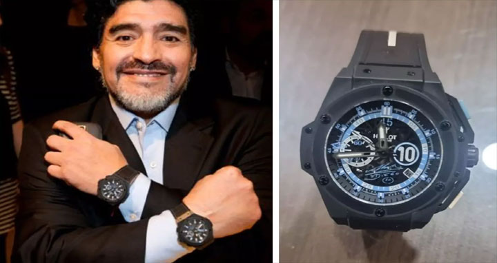 ম্যারাডোনার সেই চুরি হওয়া ঘড়ি মিলল ভারতের আসামে