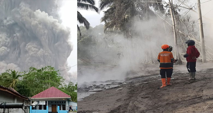 ইন্দোনেশিয়ায় ফের অগ্ন্যুৎপাত, নিহত ১৩