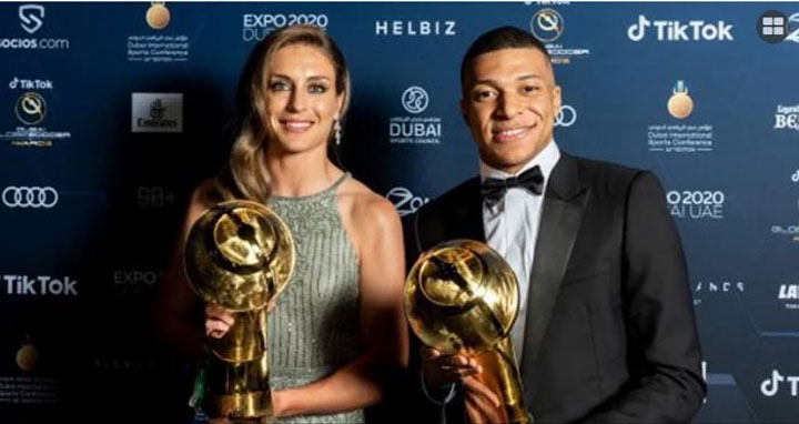 গ্লোব সকারের বর্ষসেরা ফুটবলার এমবাপ্পে ও পুটেলাস