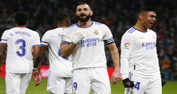 বেনজেমা-আসেনসিওর গোলে রিয়ালের জয়