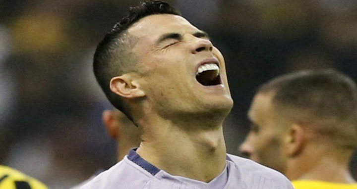 হারের পর বড় ধাক্কা রোনালদোর