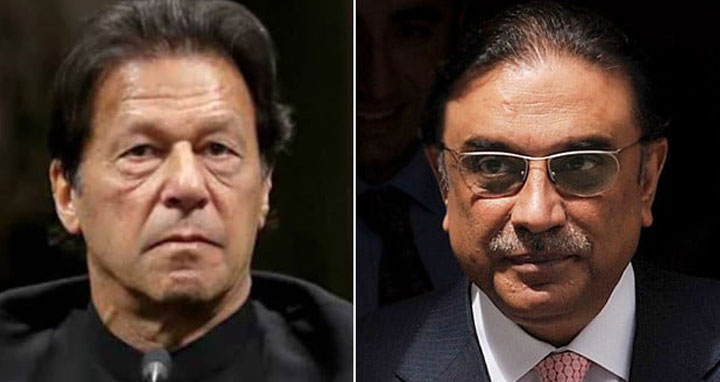 জারদারির বিরুদ্ধে ফের হত্যা চক্রান্তের অভিযোগ ইমরানের