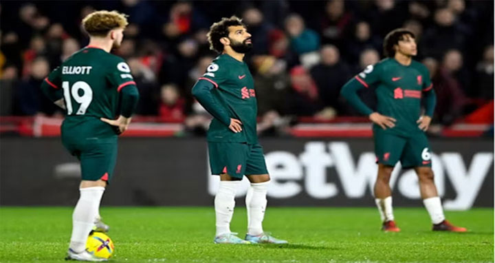 বছরের প্রথম ম্যাচেই বড় ধাক্কা খেল লিভারপুল