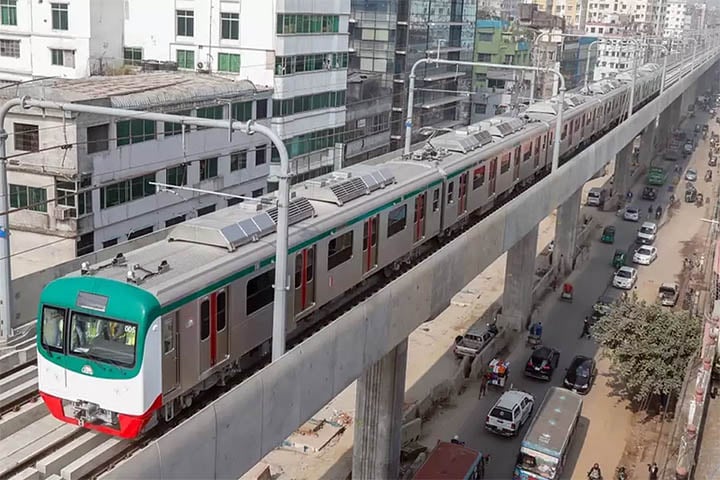 ইজতেমা উপলক্ষে রোববার মেট্রোরেল চলবে ৯ ঘণ্টা