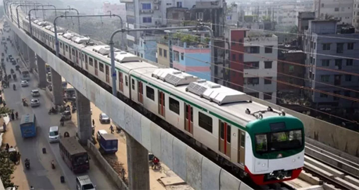 ৫ দিনে মেট্রোরেলের আয় ৪৬ লাখ টাকা