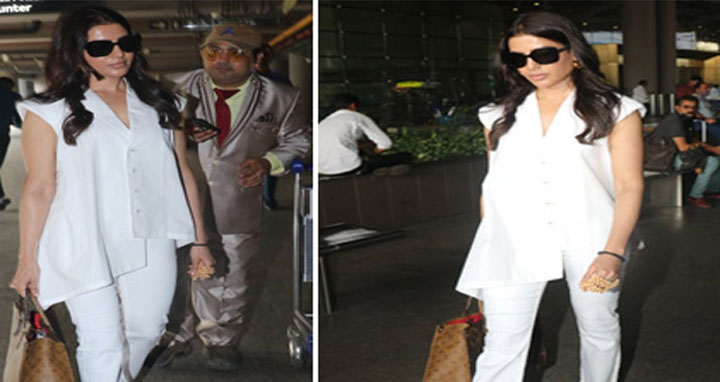 অবশেষে আড়াল ভেঙে দেখা দিলেন সামান্থা