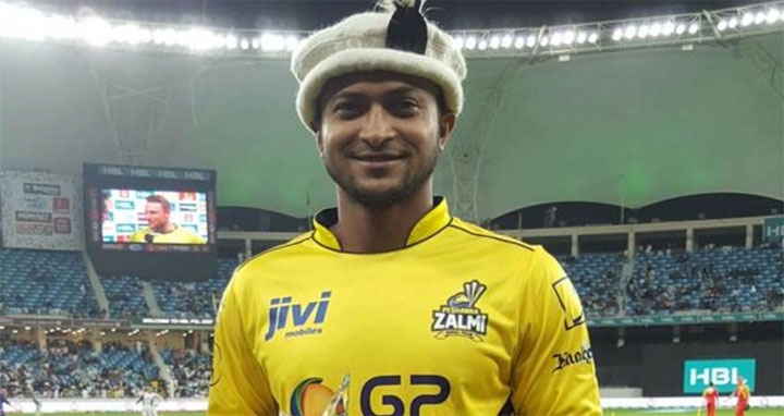 পিএসএল : পেশোয়ারের হয়ে খেলবেন সাকিব