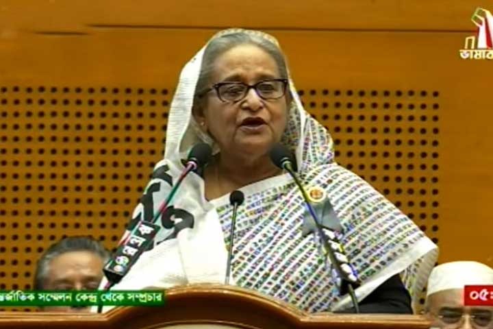 দাদাগিরি করে ক্ষমতায় আসার সুযোগ নেই : প্রধানমন্ত্রী