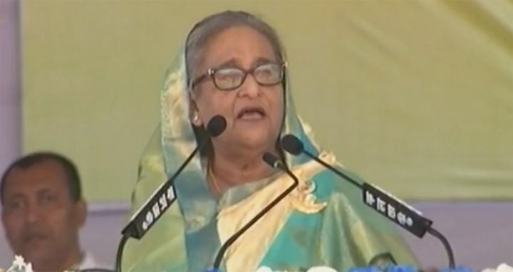 আপনারা নৌকায় ভোট দেবেন, আমরা উন্নয়ন করব : প্রধানমন্ত্রী