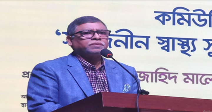 ৬০ লাখ মানুষকে বিনামূল্যে চিকিৎসা ও ওষুধ সেবা দেওয়া হবে : স্বাস্থ্যমন্ত্রী