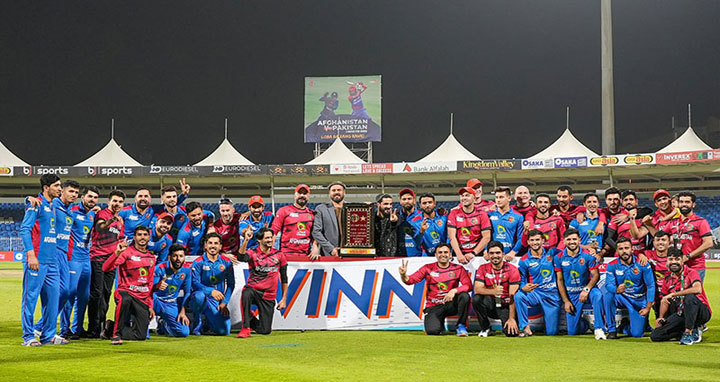 পাকিস্তানকে বাগে পেয়েও হোয়াইটওয়াশ করতে ব্যর্থ আফগানিস্তান