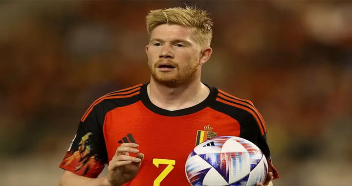 বেলজিয়ামের নতুন অধিনায়ক ডি ব্রুইন