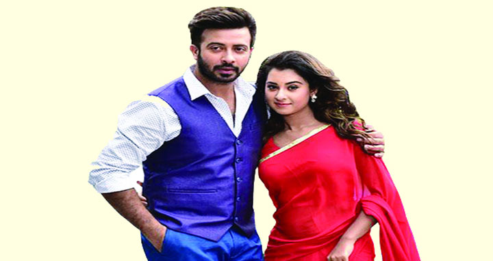 একজন সুপারস্টার সবসময়ই সুপারস্টার, শাকিব ও ছেলের ছবি দিয়ে বুবলী