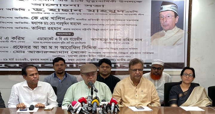 বিএনপি বুঝতে পেরেছে, নির্বাচনে তাদের কোনো আশা নেই : তথ্যমন্ত্রী