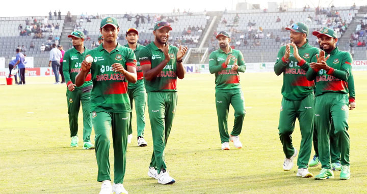 আইরিশদের ১০ উইকেটে হারিয়ে ইতিহাস গড়ল বাংলাদেশ