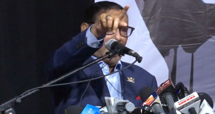 মির্জা ফখরুল বিএনপির অবৈধ মহাসচিব : ওবায়দুল কাদের