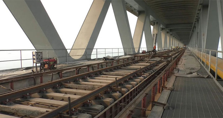 পদ্মা সেতুতে পরীক্ষামূলক ট্রেন চলবে ৪ এপ্রিল