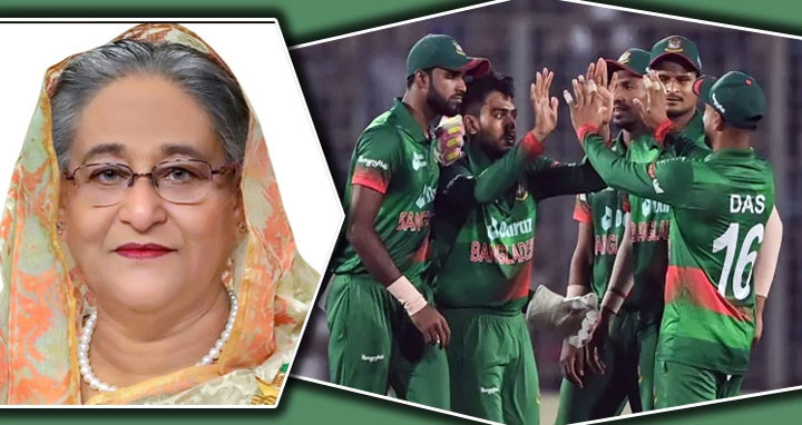 ইংল্যান্ডকে হোয়াইটওয়াশ করায় টাইগারদের প্রধানমন্ত্রীর অভিনন্দন