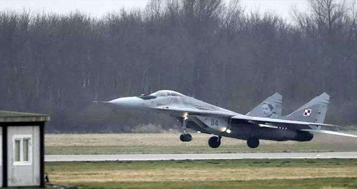 ইউক্রেনকে যুদ্ধবিমান দিচ্ছে পোল্যান্ড