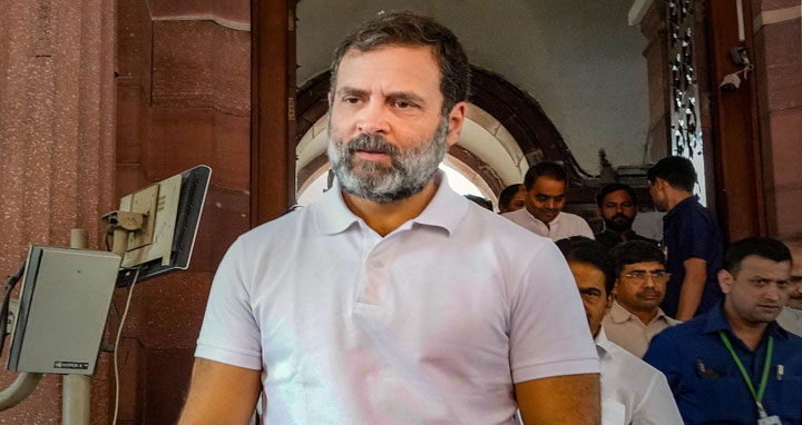 এবার রাহুল গান্ধীকে সরকারি বাসভবন ছাড়ার নোটিশ