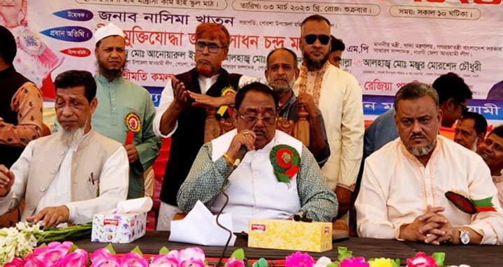 দেশের উন্নয়নে শেখ হাসিনাকে আবারও প্রধানমন্ত্রী করতে হবে : খাদ্যমন্ত্রী