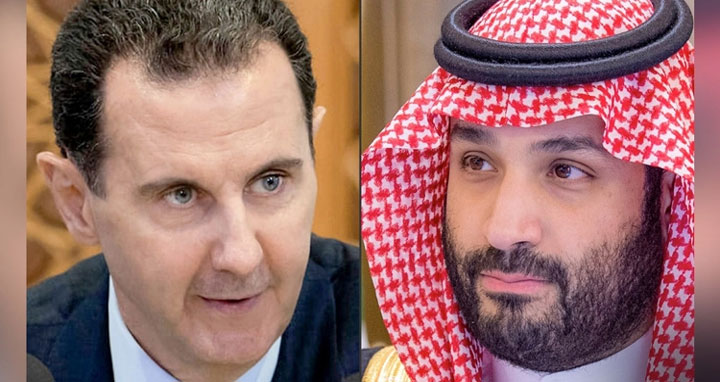 এবার সিরিয়ার সঙ্গে সম্পর্ক পুনঃপ্রতিষ্ঠা করছে সৌদি আরব