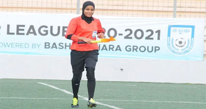 দেশের হয়ে ইতিহাস গড়তে যাচ্ছেন সালমা