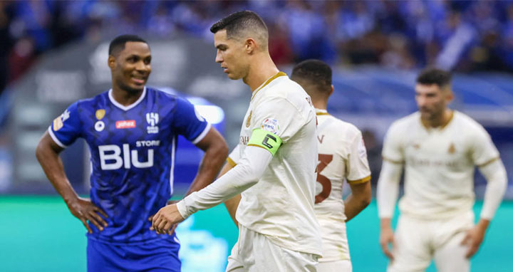 ব্যর্থ রোনালদো, হেরে শিরোপার রেস থেকে পিছিয়ে গেল আল নাসর