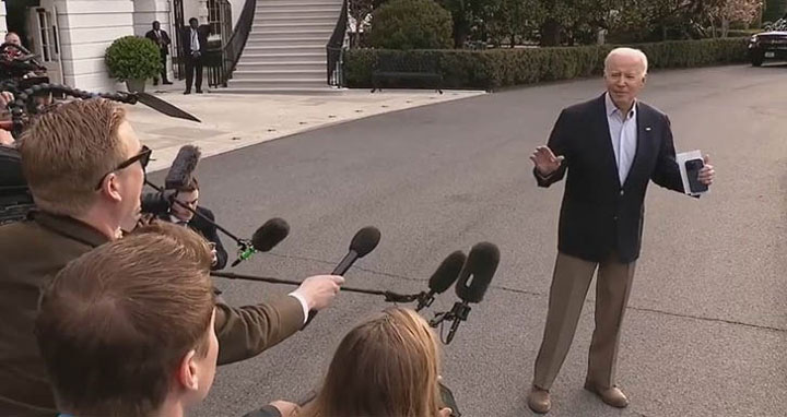 ট্রাম্পকে নিয়ে আমার কিছু বলার নেই : বাইডেন