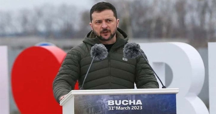 বুচা অবশ্যই ন্যায়বিচারের প্রতীক হবে : জেলেনস্কি