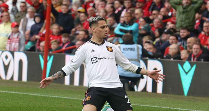 অ্যান্টনির ঝলকে তিনে উঠলো ম্যানইউ