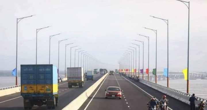 ৯ মাসে পদ্মা সেতুতে টোল আদায় ৬০৩ কোটি ৭৬ লাখ টাকা