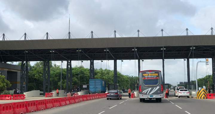 পদ্মা সেতুর টোল প্লাজায় নতুন প্রযুক্তি