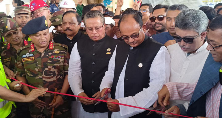 পদ্মা সেতুতে পরীক্ষামূলক ট্রেন চলাচল উদ্বোধন