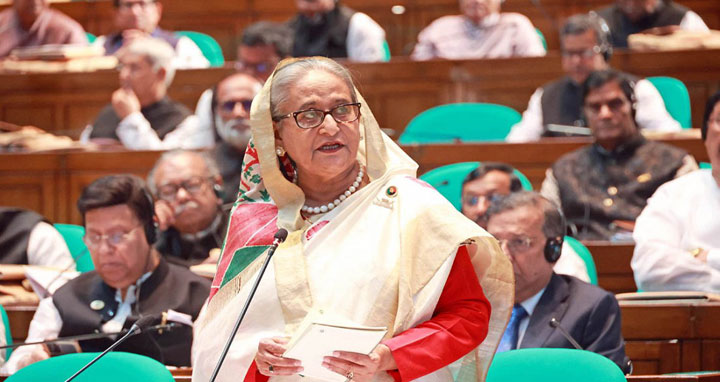 আইনের শাসন প্রতিষ্ঠায় অনন্য ভূমিকা পালন করছে সংসদ : প্রধানমন্ত্রী