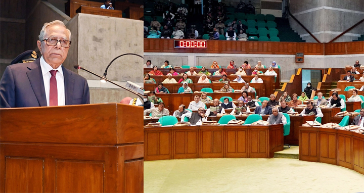 শেখ হাসিনার নেতৃত্বে দেশের গণতন্ত্র আজ সুরক্ষিত : রাষ্ট্রপতি