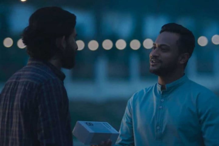 শর্ট ফিল্মে যে চরিত্রে অভিনয় করলেন সাকিব