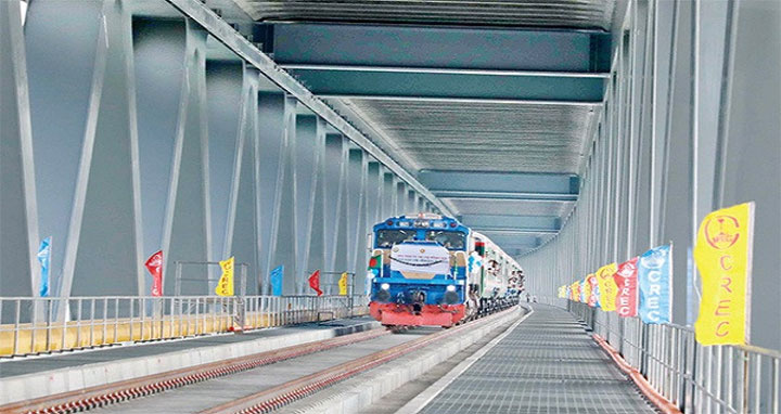 ‘ট্রেন ঢাকা থেকে পদ্মা সেতু হয়ে যশোর যাবে ২০২৪ সালের জুনের মধ্যে’