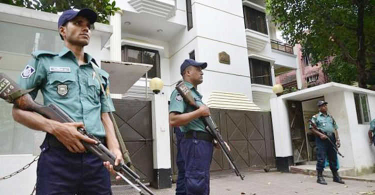 ৫০ দেশের কূটনীতিকদের নিরাপত্তায় ৮১৪ পুলিশ, মার্কিন দূতাবাসেই ১৫৬