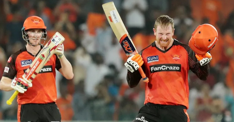 ক্লাসেনের বিধ্বংসী সেঞ্চুরিতে হায়দরাবাদের ১৮৬