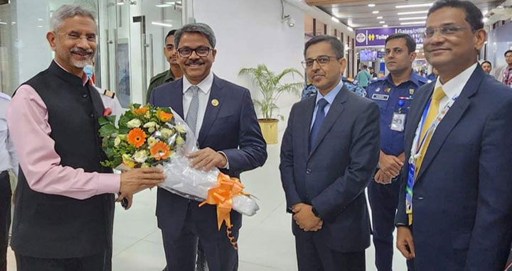 প্রধানমন্ত্রীর সঙ্গে ভারতের পররাষ্ট্রমন্ত্রীর সাক্ষাৎ