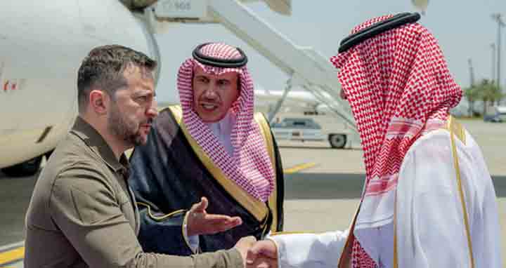 রুশ আগ্রাসন ইস্যুতে কিছু আরব নেতা চোখ বুজে রয়েছেন: জেলেনস্কি