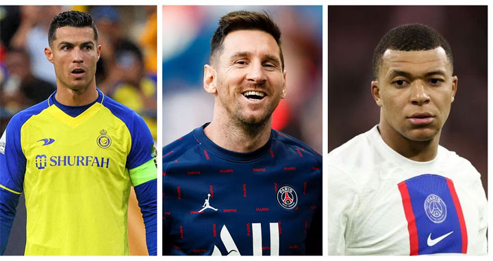 আয়ে শীর্ষে রোনালদো, মেসি-এমবাপ্পেরা কোথায়