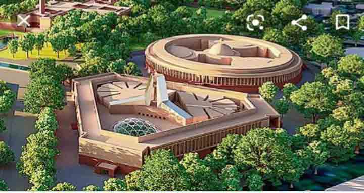 ভারতে নতুন সংসদ ভবন উদ্বোধন করলেন নরেন্দ্র মোদী