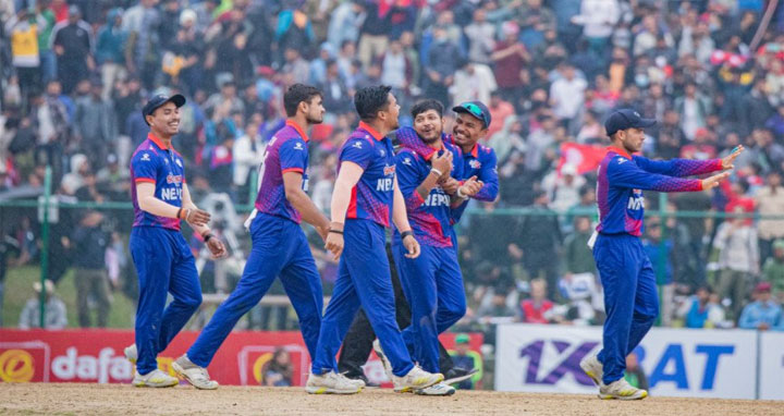আমিরাতকে হারিয়ে এশিয়া কাপে নেপাল