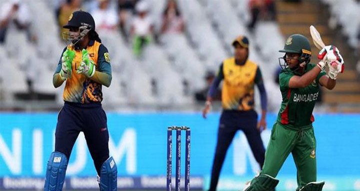 শ্রীলঙ্কার কাছে বড় হার বাংলাদেশের
