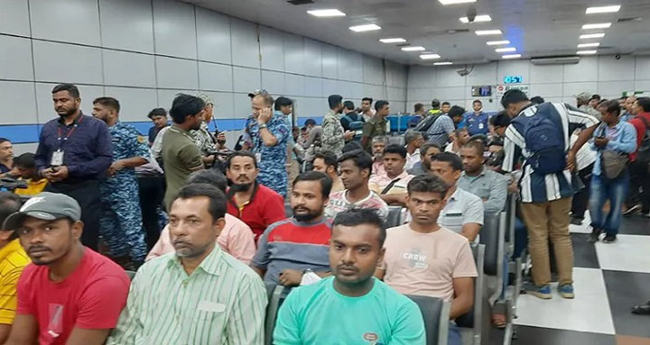 সুদান থেকে আরও ২৩৯ প্রবাসী দেশে ফিরলেন