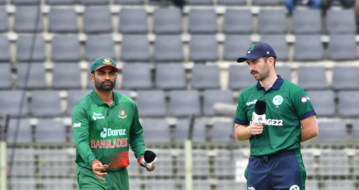 টস হেরে ব্যাটিংয়ে বাংলাদেশ