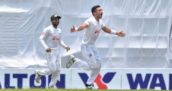 শতাব্দীর রেকর্ড জয়ে অনন্য উচ্চতায় বাংলাদেশের পেসাররা